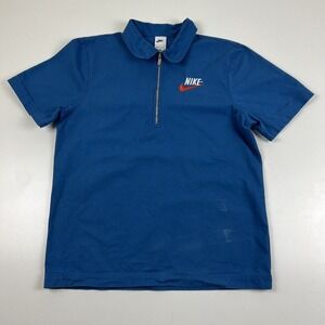 Nike Sportswear NSW Trend Overshirt Phantom Shirt Blue DM5283-407 Men Size Small